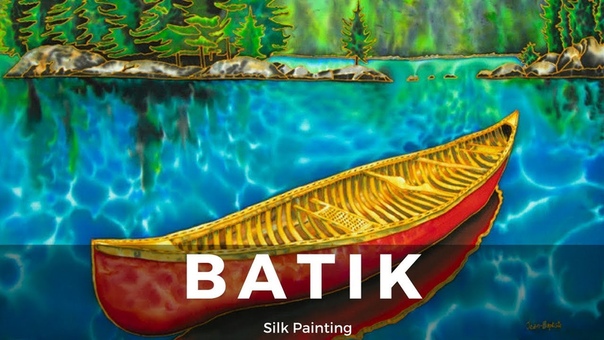CREATING FINE ART ON SILK JEAN BAPTISTE