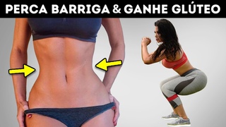 5 Exerccios Para Perder Barriga & Aumentar Glteos Rpido Treino Em Casa