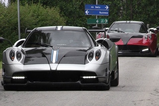 Cars & Coffee Italy Rally 2016 - Huayra BC, Zonda S, LaFerrari, Miura & More!
