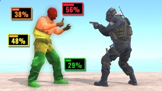 PISTOLS DAMAGE COMPARISON IN CS2