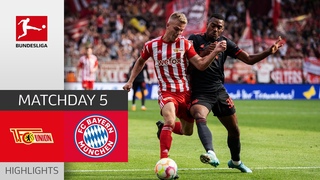 Union Berlin - FC Bayern Mnchen 1-1 | Highlights | Matchday 5  Bundesliga 2022/23
