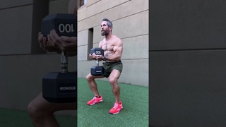 Multi-Tasking #shorts #biceps #legs #workout