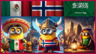 Minions in Different Countries