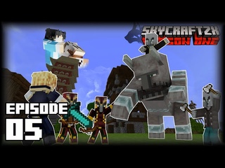 Pillagers fight Back! - Ep 5 | SkycraftZX Season I | Survival Minecraft +