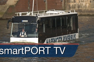 Schwimmender Bus | Neue Attraktion im Hamburger Hafen