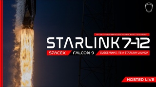 LIVE! SpaceX Starlink 7-12 Launch