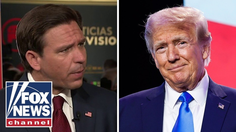 One on one with Trump De Santis Says, Lets do