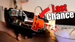 My Last Chance to OVERPOWER my Vacuum! (Homemade Turbine)
