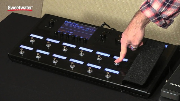 Line 6 Helix Pedal Edit Demo by Sweetwater