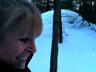 Barefoot in Canadian Winter 2014