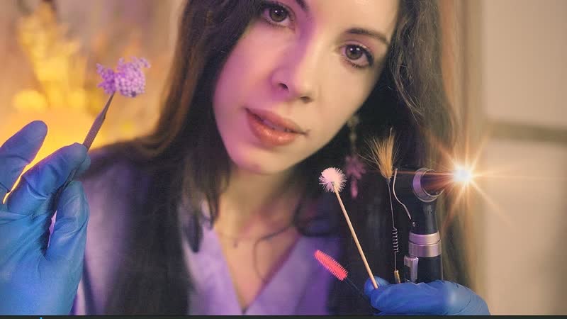 ASMR Most Relaxing Ear Triggers ( Ear Cleaning, Ear Tapping, Ear Massage, Otoscope, Ear