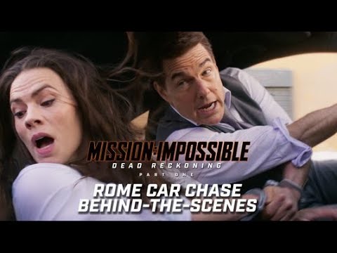 Mission: Impossible Dead Reckoning Part One, Rome Car Chase Behind The Scenes (2023