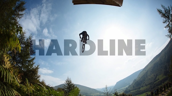 Aggressive Downhill Mountain Bike Racing Red Bull