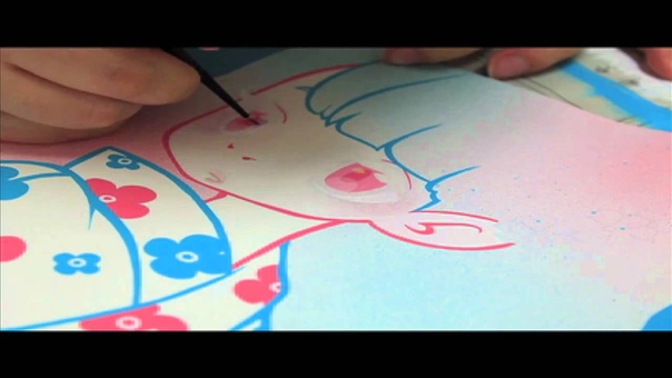Drawing Madoka Kinoshita Fluffy