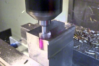 demo cut helical keyseat