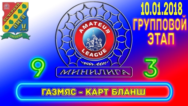МИНИЛИГА. Вечерняя Лига 5. ГазМяс Карт