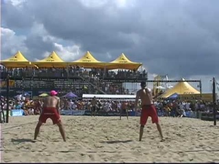 Phil shows how to block Karch in Belmar, New Jersey