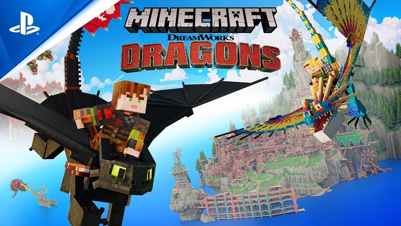 Minecraft Dreamworks Dragons DLC Available Now,