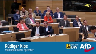 EILMELDUNG AFD Schluss mit dem Gendern!   Rdiger Klos AfD