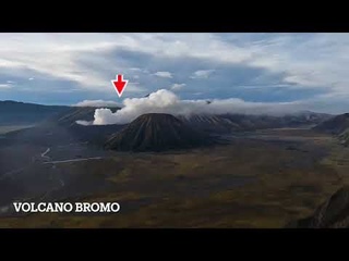 OMG!! THIS VOLCANO ALMOST ERUPTED ON US!!!  BROMO, SEMERU