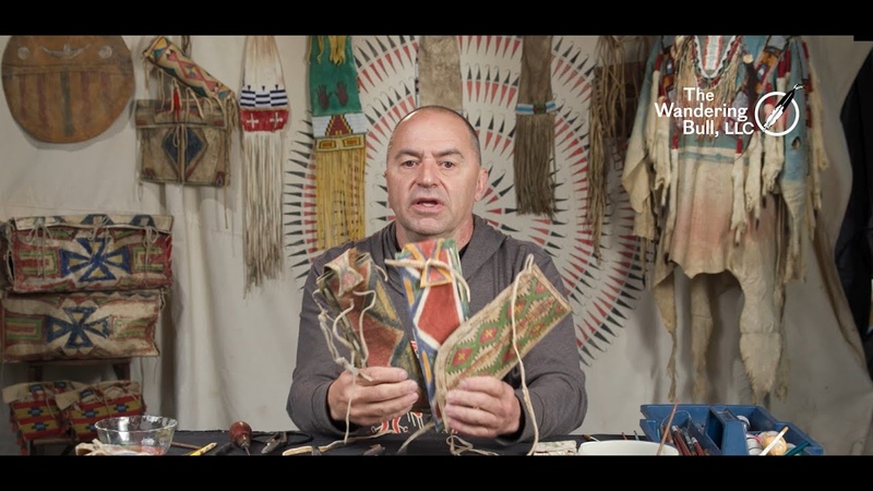 Learn How to Make a Reproduction Knife Sheath Step by Step instructions on hide prep and