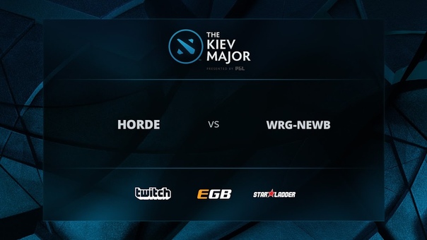 Horde vs WRG New B, The Kiev Major EU Open