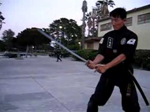 Chosun Ninja Quick Sword Back