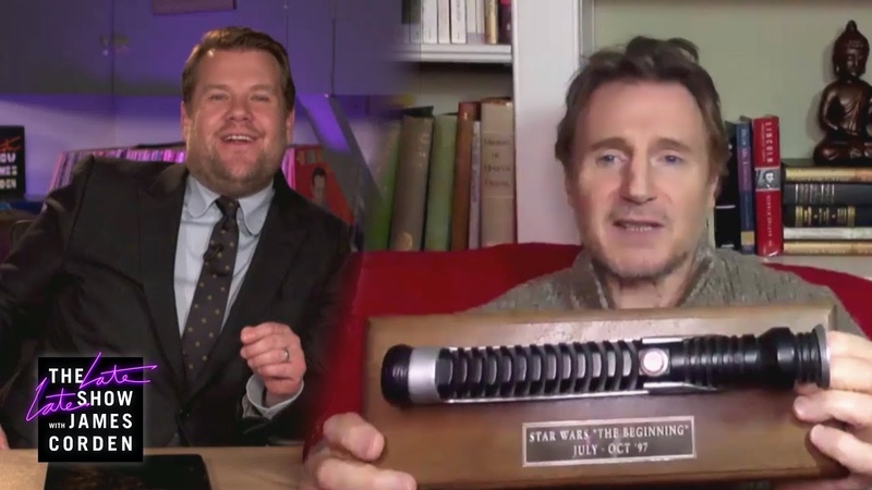 Liam Neeson Still Wields Qui Gon Jinns