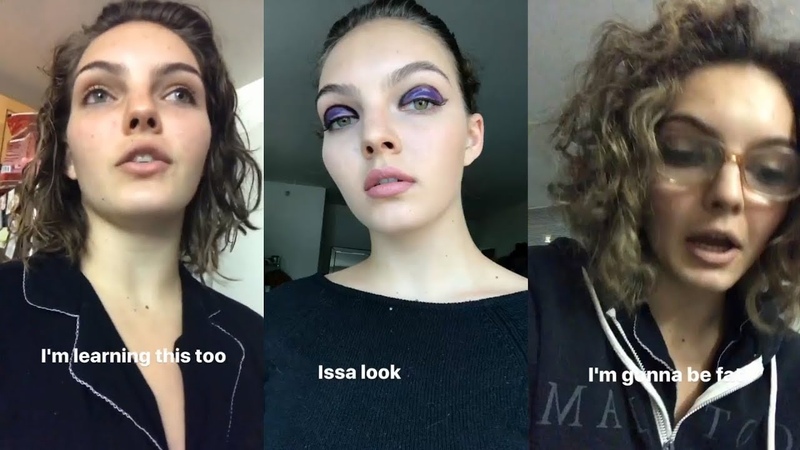 Camren Bicondova, Snapchat Story, 11 October