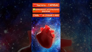❤️Частота ГАРИБАС - Нормализует Артериальное Давление #медитации