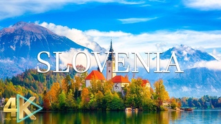 FLYING OVER SLOVENIA (4K UHD) - Relaxing Music Along With Beautiful Nature Videos - 4K Video HD