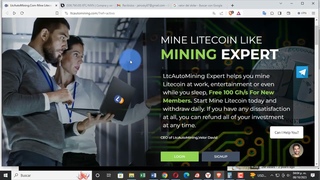 LTCautoMining  Mineria en la Nube de Litecoin, bono de bienvenida con 100ghs de poder de minado