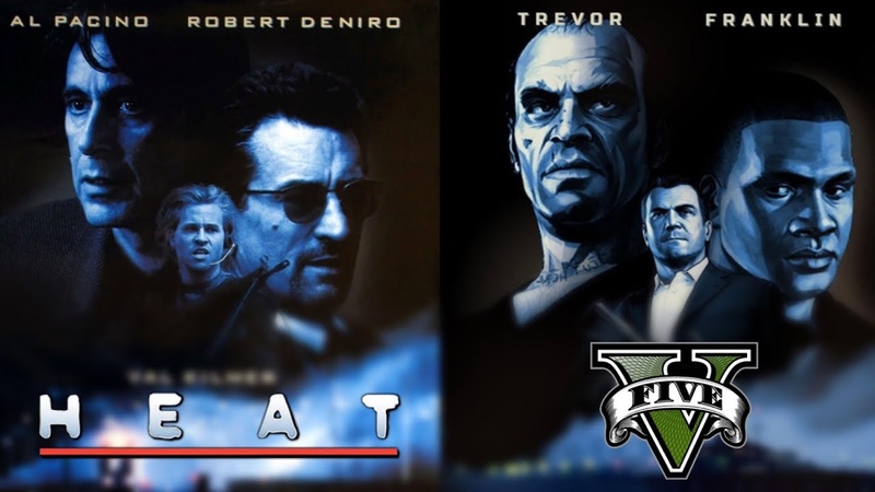 Grand Theft Auto 5 s Story Is Inspired By Heat, The 1995 Movie. ( Heat Movie References In GTA