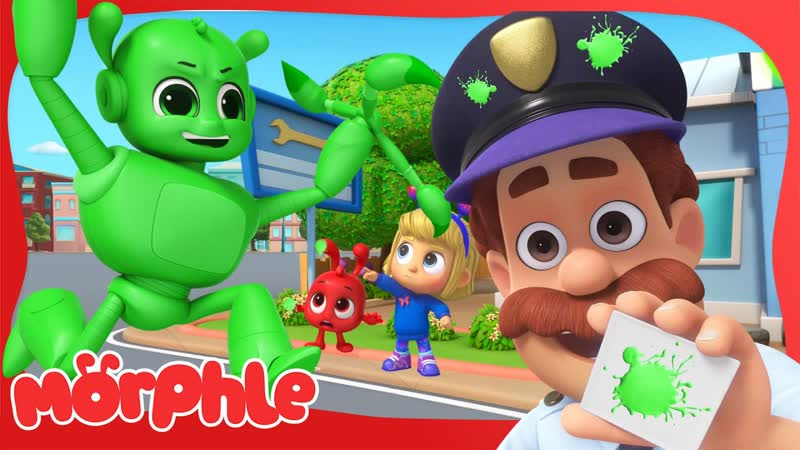 Orphle Paints the Town Green , Cartoons for Kids, Mila and