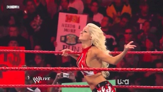 Divas Championship: Kelly Kelly vs Maryse (HD)