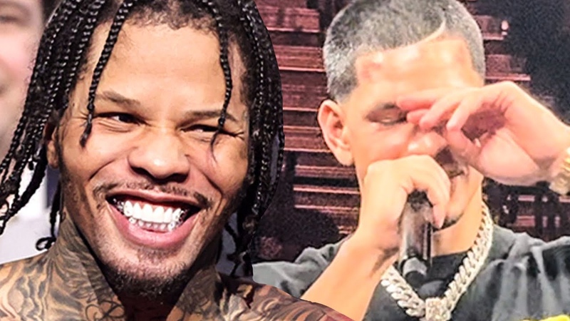 Gervonta Davis DISSES BUM Edgar Berlanga for LOSS to Canelo CHECKS him on HATING ASS SH