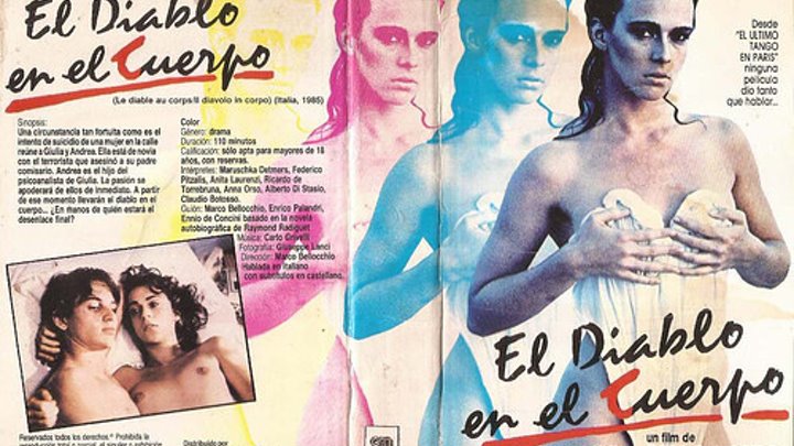 EL DIABLO EN EL CUERPO (1985) de Marco Bellocchio con Marushka detmers, Federico Pitzalis by
