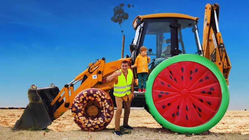 Dads Tractor Troubles, A Whimsical Journey of Friendship and