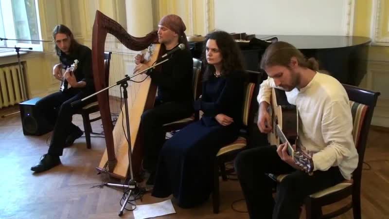 Alizbar Ann Sannat, Celtic harp, Кельтская арфа, Island,