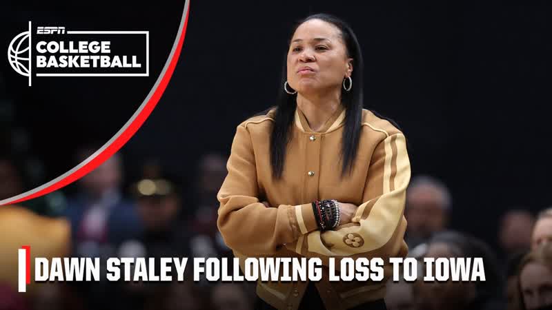 Dawn Staley makes impassioned defense of her team after Iowa loss, ESPN College