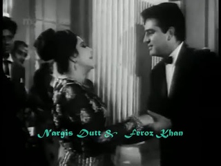 dil ki girah khol do,tum mere pas aao_Raat Aur Din_Nargis& Firoz _Lata_MannaDey_Shailendra_SJ_a tri.