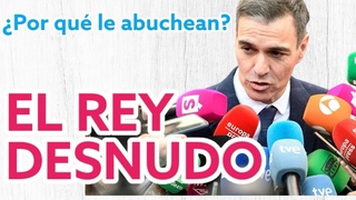 📛 EL REY DESNUDO 📛  Psicólogo analiza por qué abuchean a Pedro Sánchez en la calle