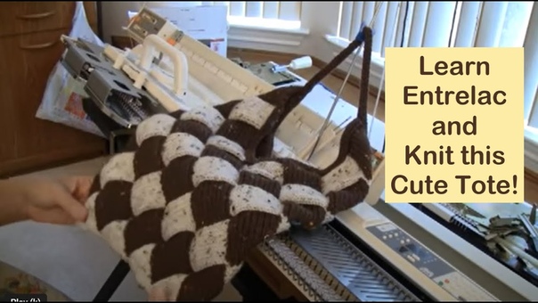 Entrelac Tote Variation by Diana