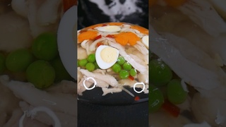 Вместо ХОЛОДЦА. БЫСТРОЕ заливное из курицы. #shorts