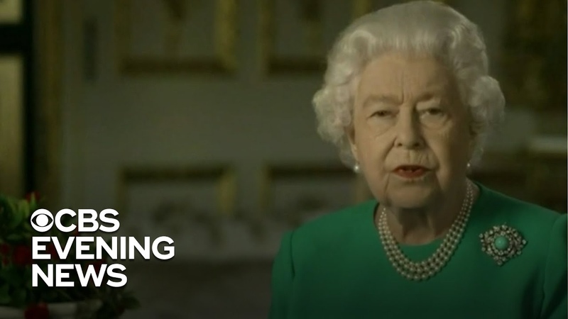 Queen Elizabeth gives rare public address about