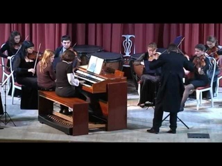 Respighi O. Suite  G - dur for strings and organ Part 3&4