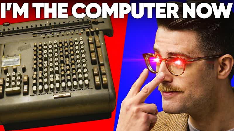 I Am The Computer Now Friden STW10 Mechanical