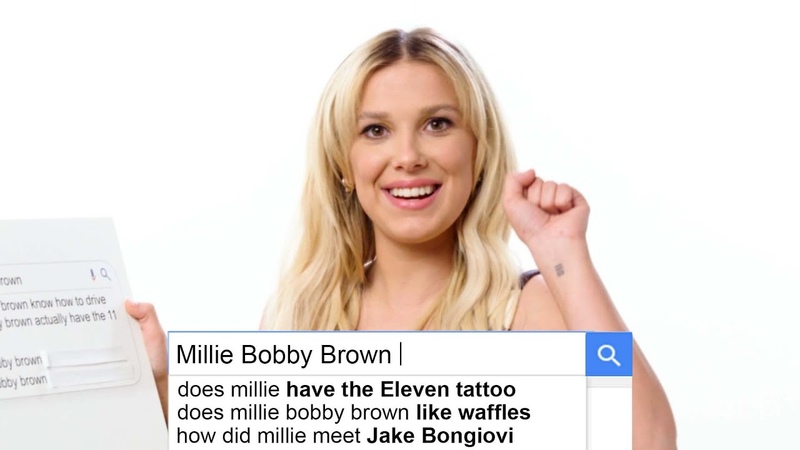 Millie Bobby Brown Answers the Webs Most Searched Questions,