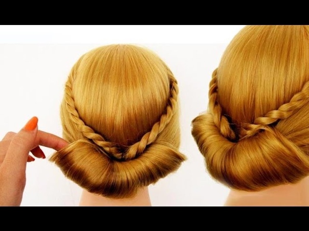Acconciatura capelli Elegante e semplice,