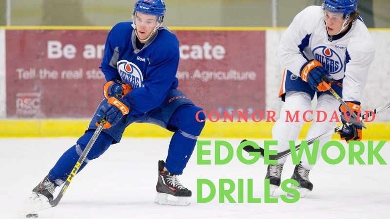 Connor Mc David doing edge work drills AND Having Good Time ( INSANE